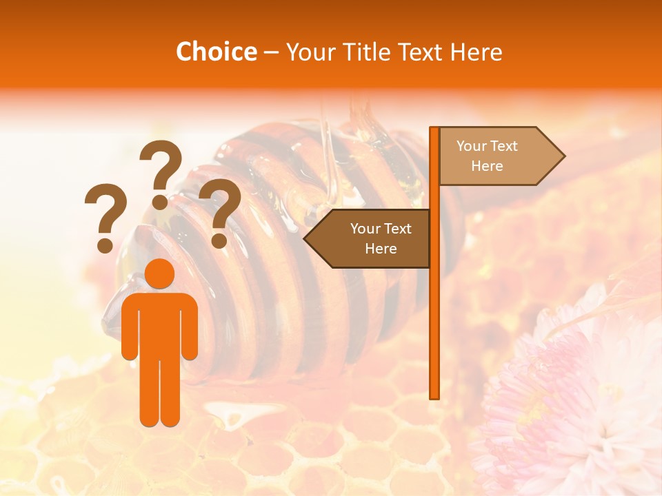 Honey And Health PowerPoint Template