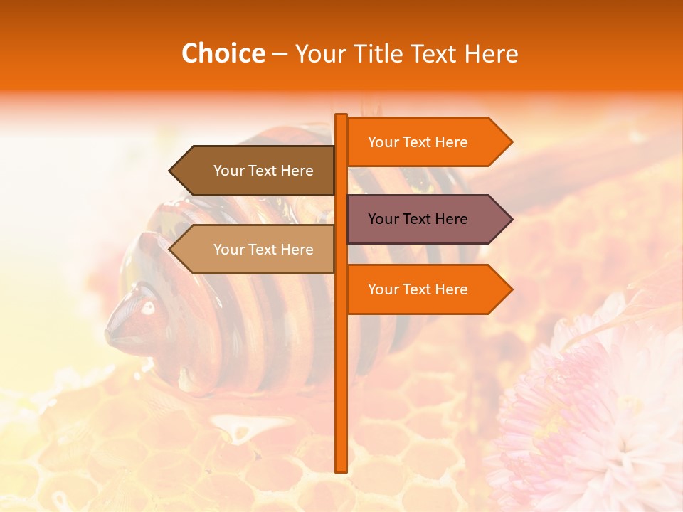 Honey And Health PowerPoint Template