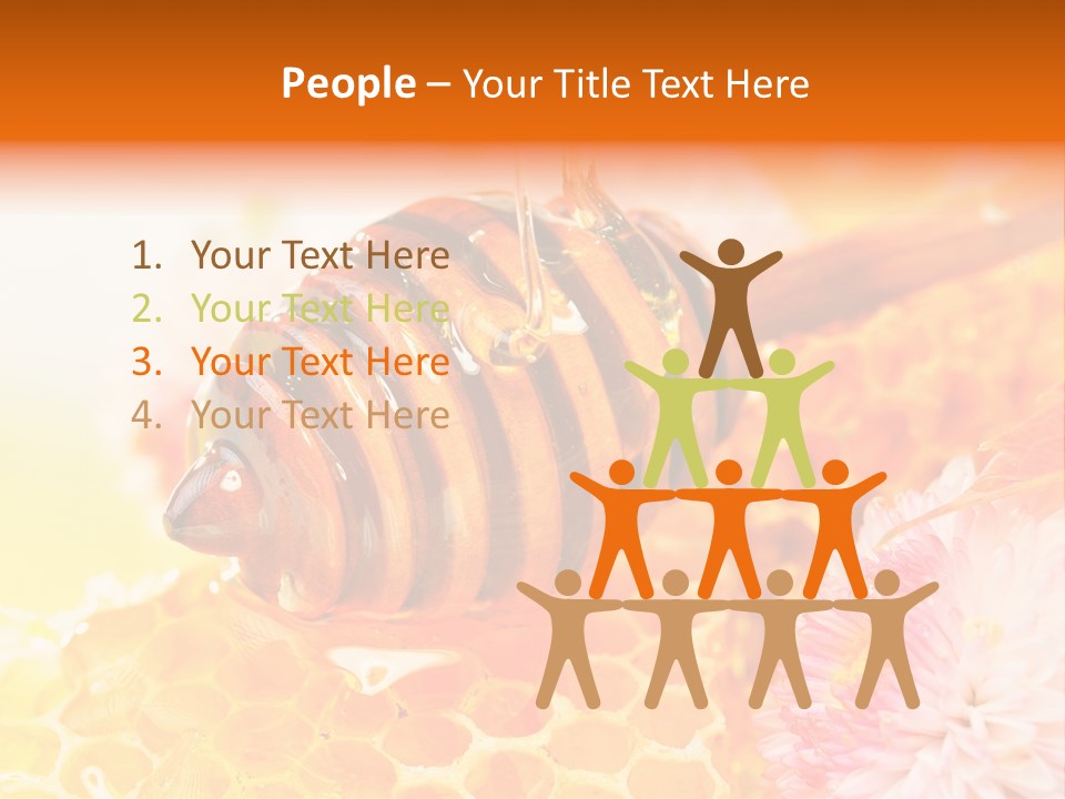 Honey And Health PowerPoint Template