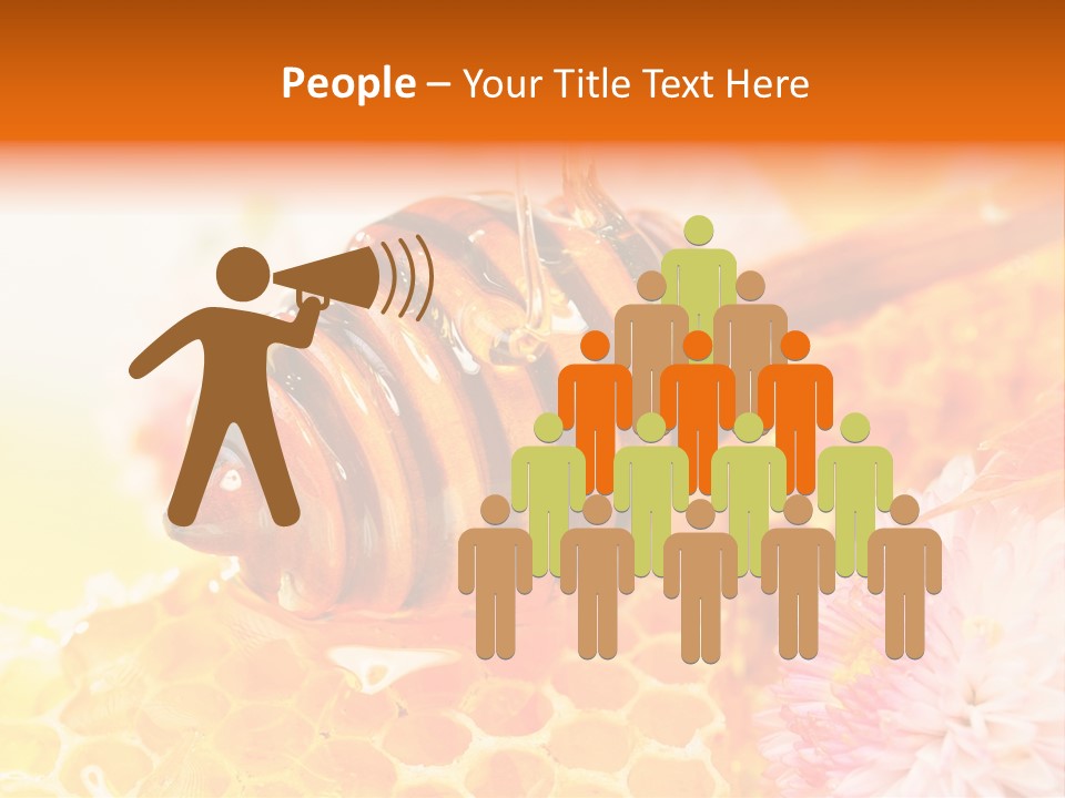 Honey And Health PowerPoint Template