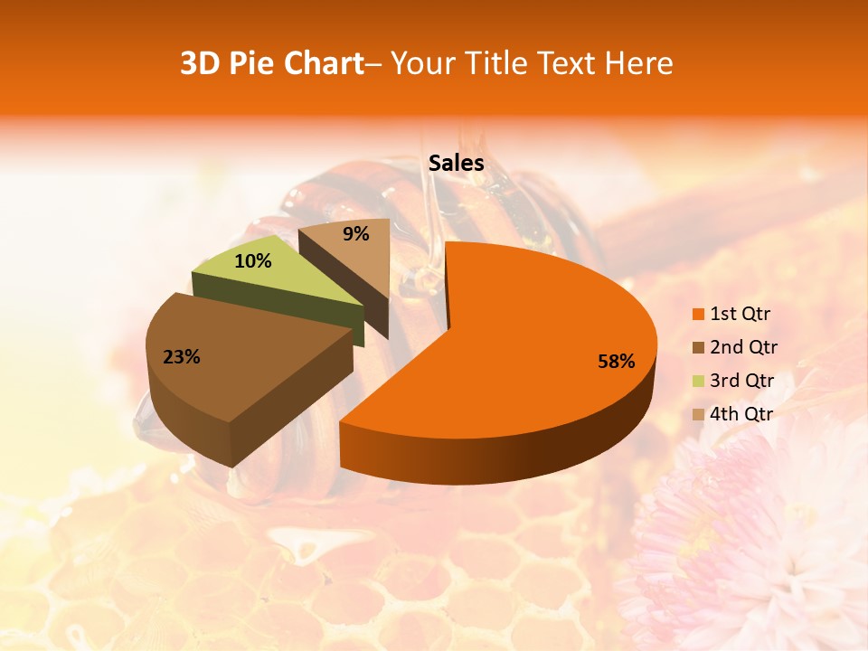 Honey And Health PowerPoint Template