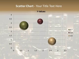 Street Tower Cityscape PowerPoint Template