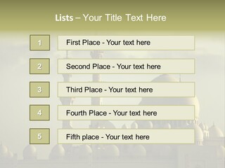 Mosque PowerPoint Template