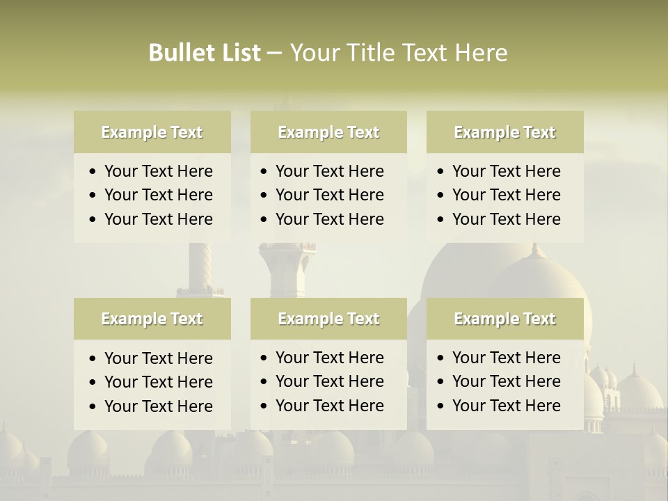 Mosque PowerPoint Template