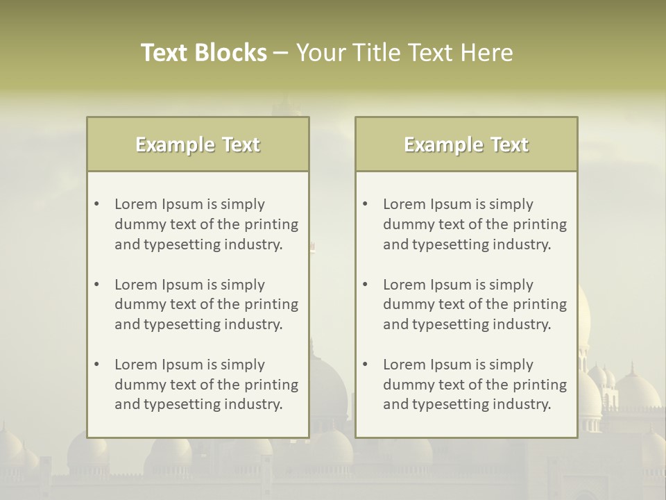 Mosque PowerPoint Template