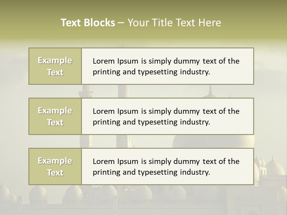 Mosque PowerPoint Template