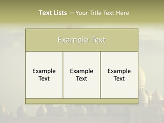 Mosque PowerPoint Template