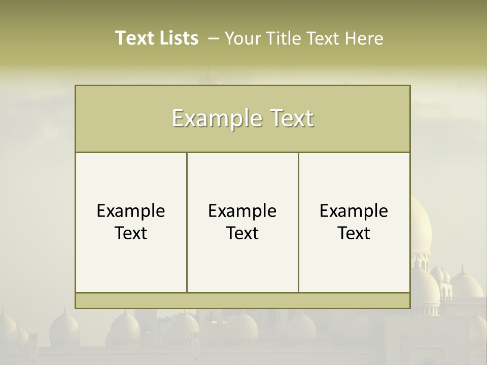 Mosque PowerPoint Template