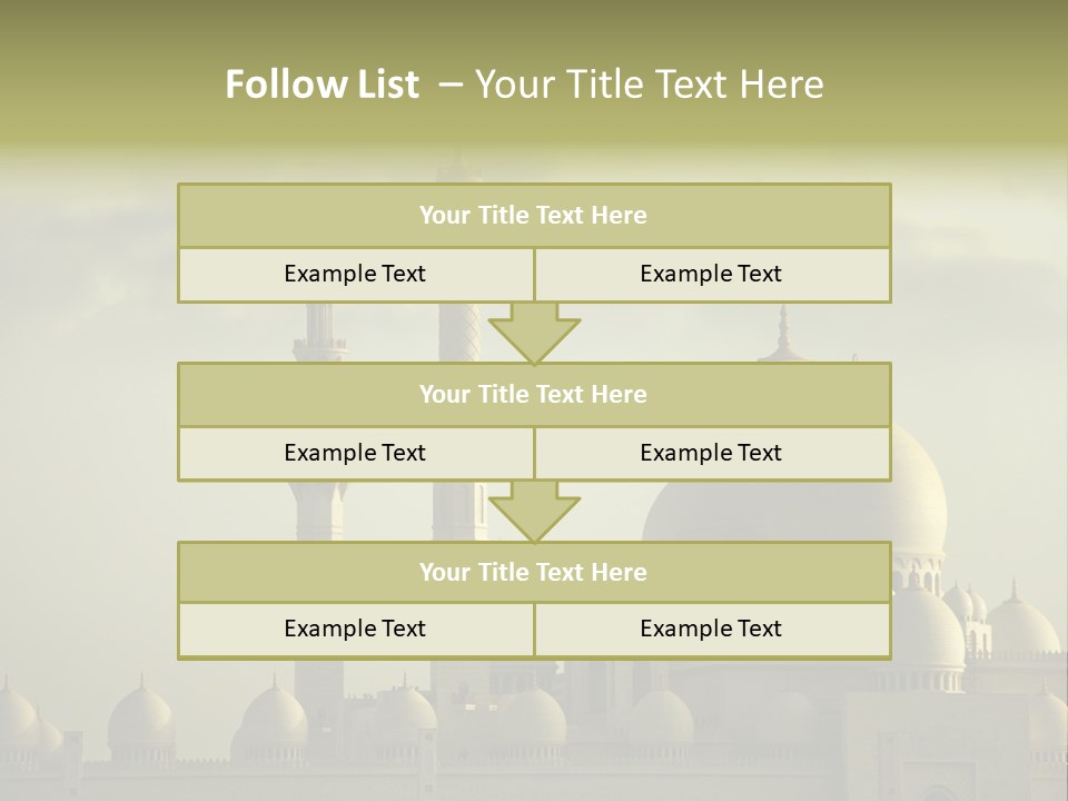 Mosque PowerPoint Template