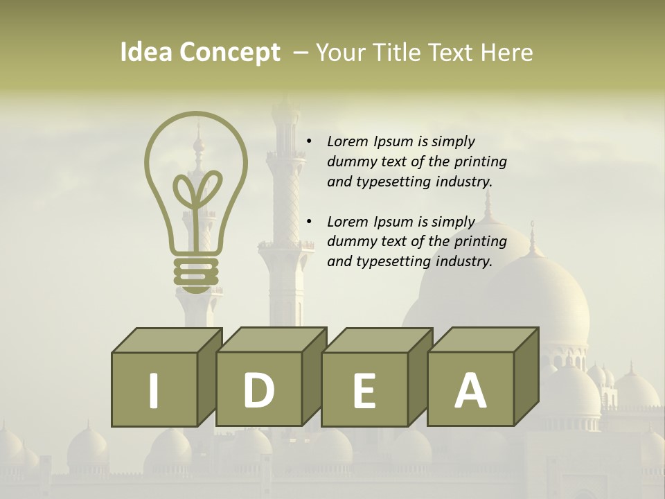 Mosque PowerPoint Template