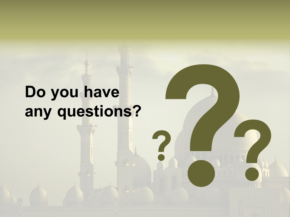 Mosque PowerPoint Template
