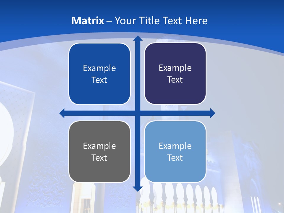 Sheikh Zayed Mosque PowerPoint Template