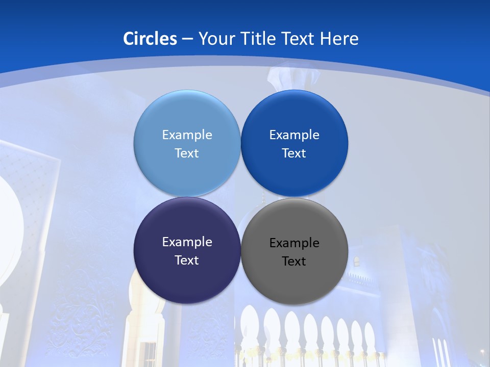 Sheikh Zayed Mosque PowerPoint Template