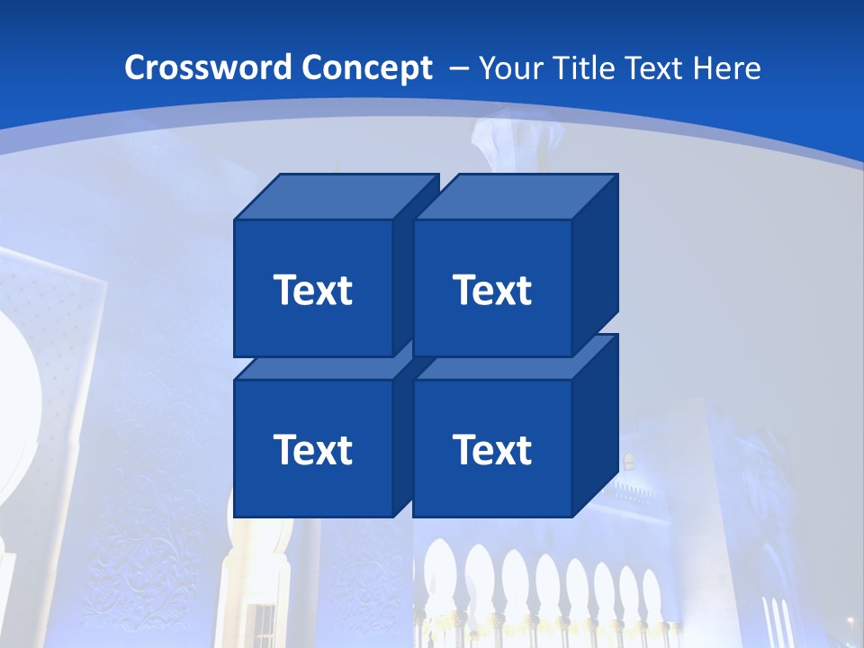 Sheikh Zayed Mosque PowerPoint Template