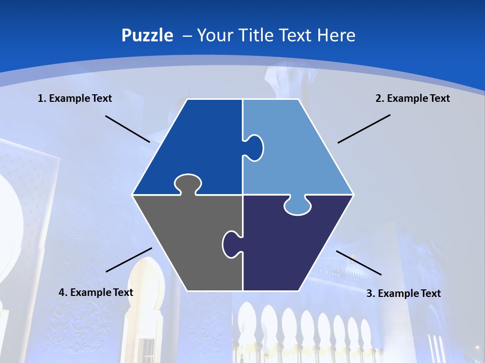 Sheikh Zayed Mosque PowerPoint Template