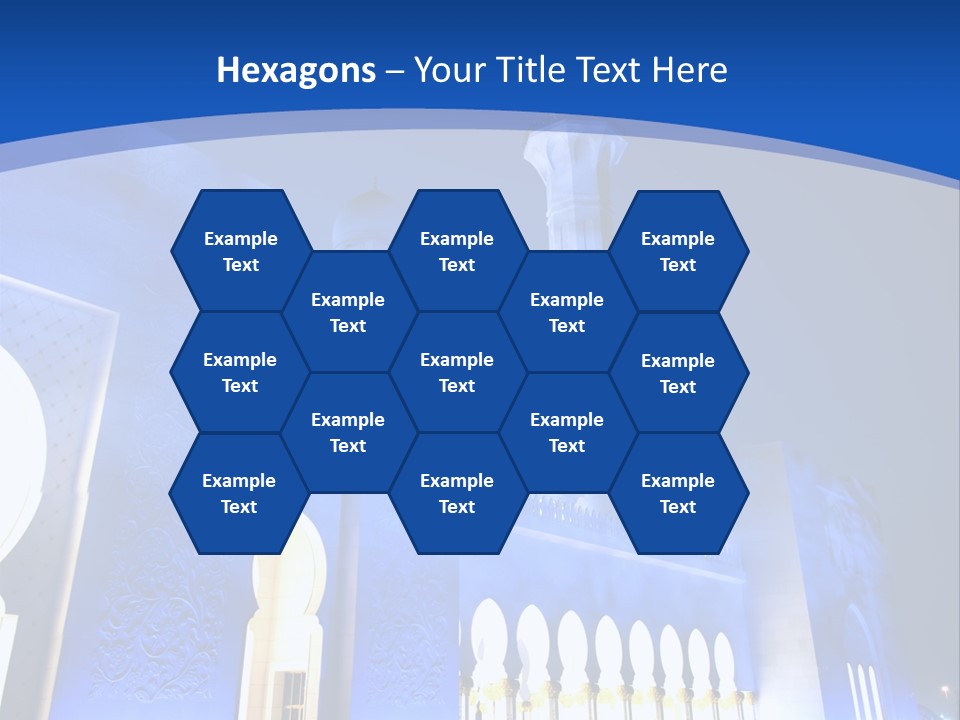 Sheikh Zayed Mosque PowerPoint Template