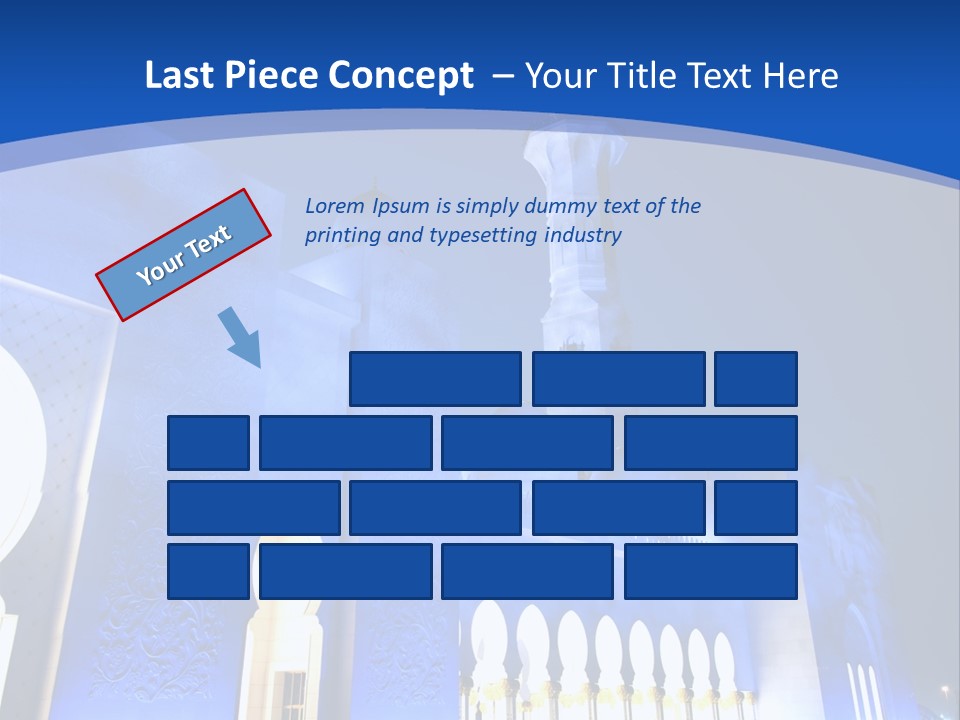 Sheikh Zayed Mosque PowerPoint Template