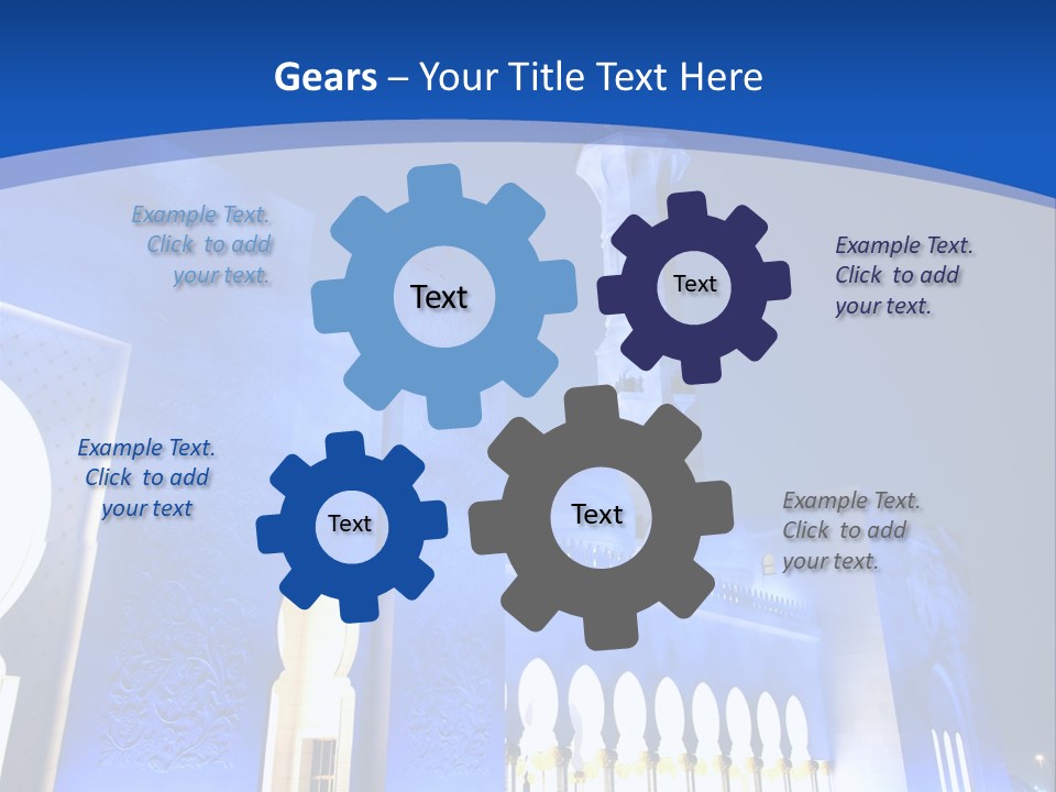 Sheikh Zayed Mosque PowerPoint Template