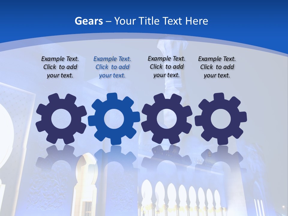 Sheikh Zayed Mosque PowerPoint Template