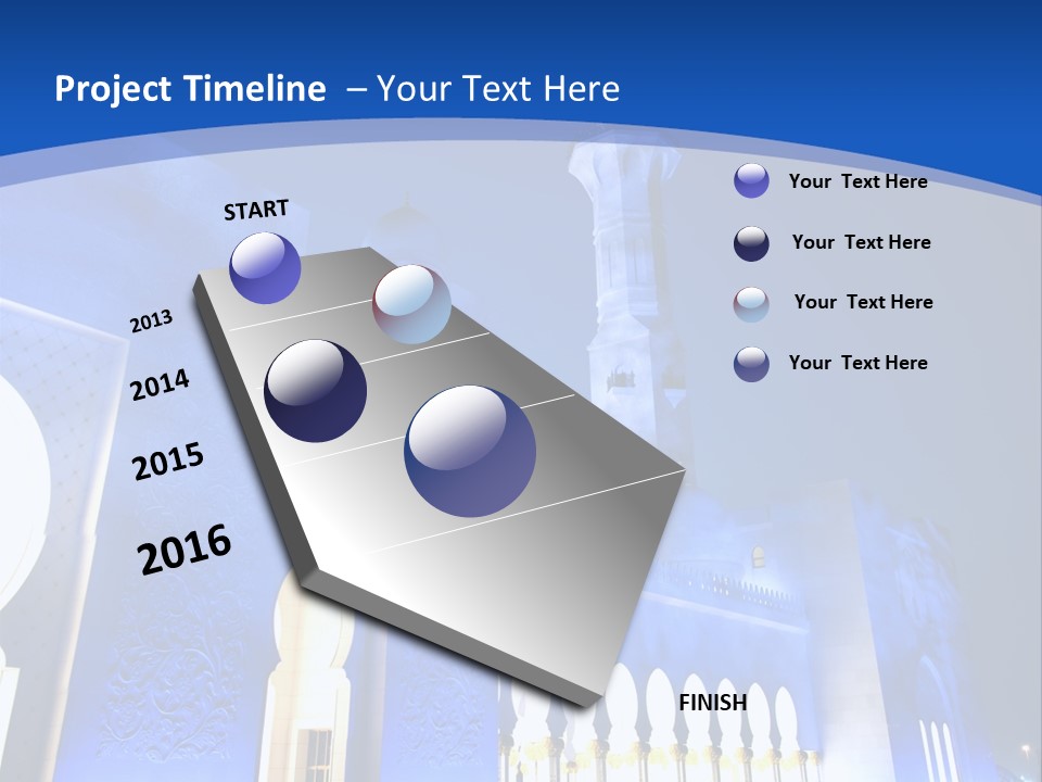 Sheikh Zayed Mosque PowerPoint Template