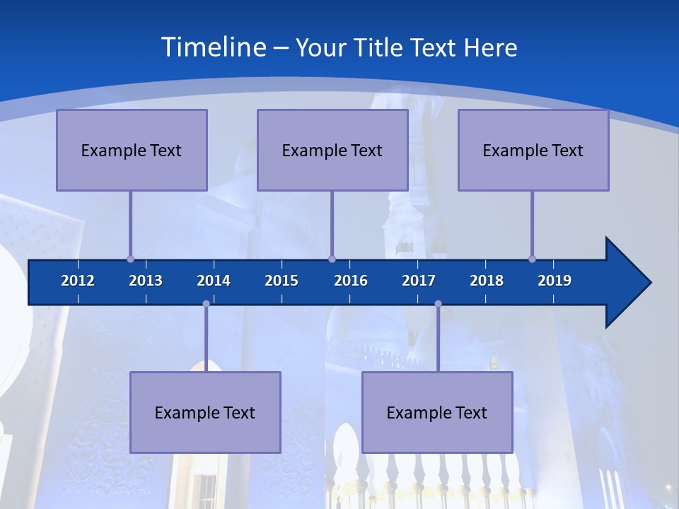 Sheikh Zayed Mosque PowerPoint Template