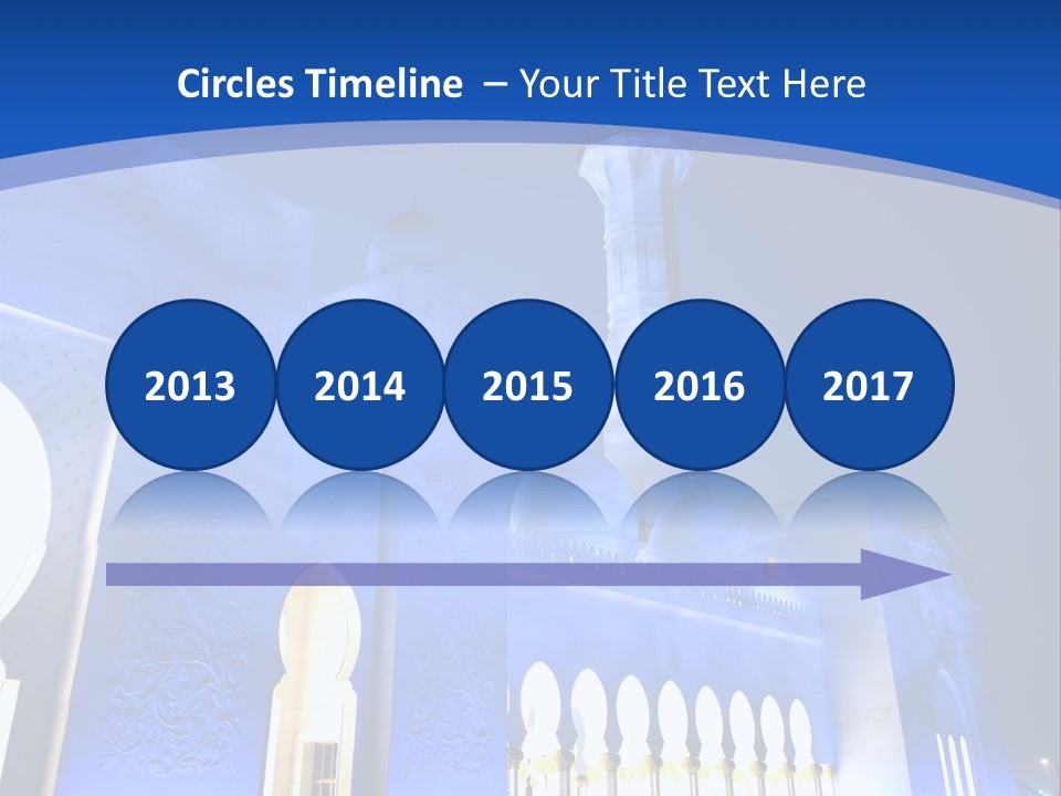 Sheikh Zayed Mosque PowerPoint Template