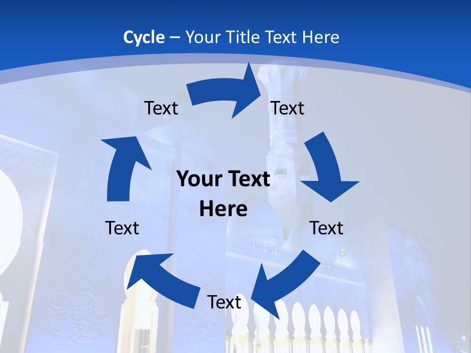 Sheikh Zayed Mosque PowerPoint Template
