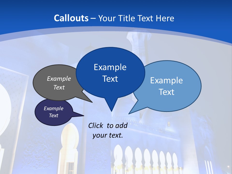 Sheikh Zayed Mosque PowerPoint Template