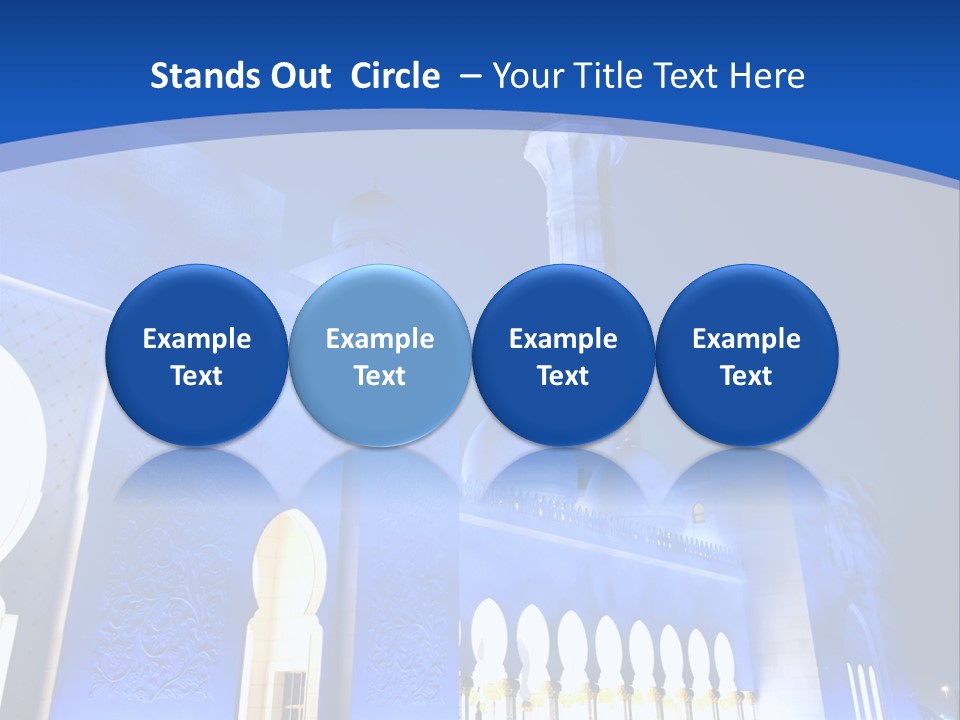 Sheikh Zayed Mosque PowerPoint Template