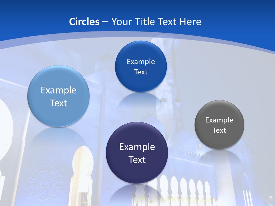 Sheikh Zayed Mosque PowerPoint Template