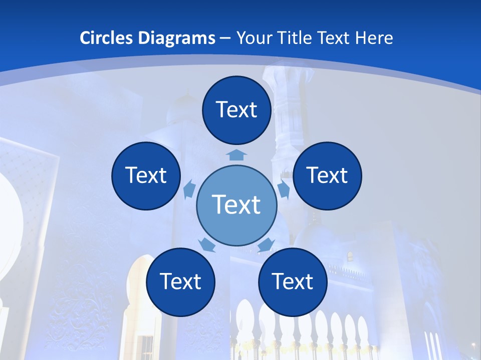 Sheikh Zayed Mosque PowerPoint Template