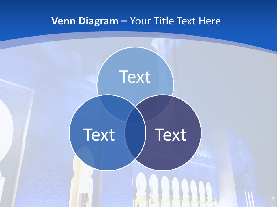 Sheikh Zayed Mosque PowerPoint Template