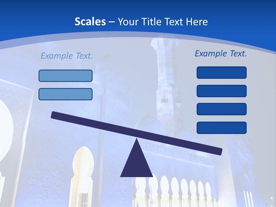 Sheikh Zayed Mosque PowerPoint Template