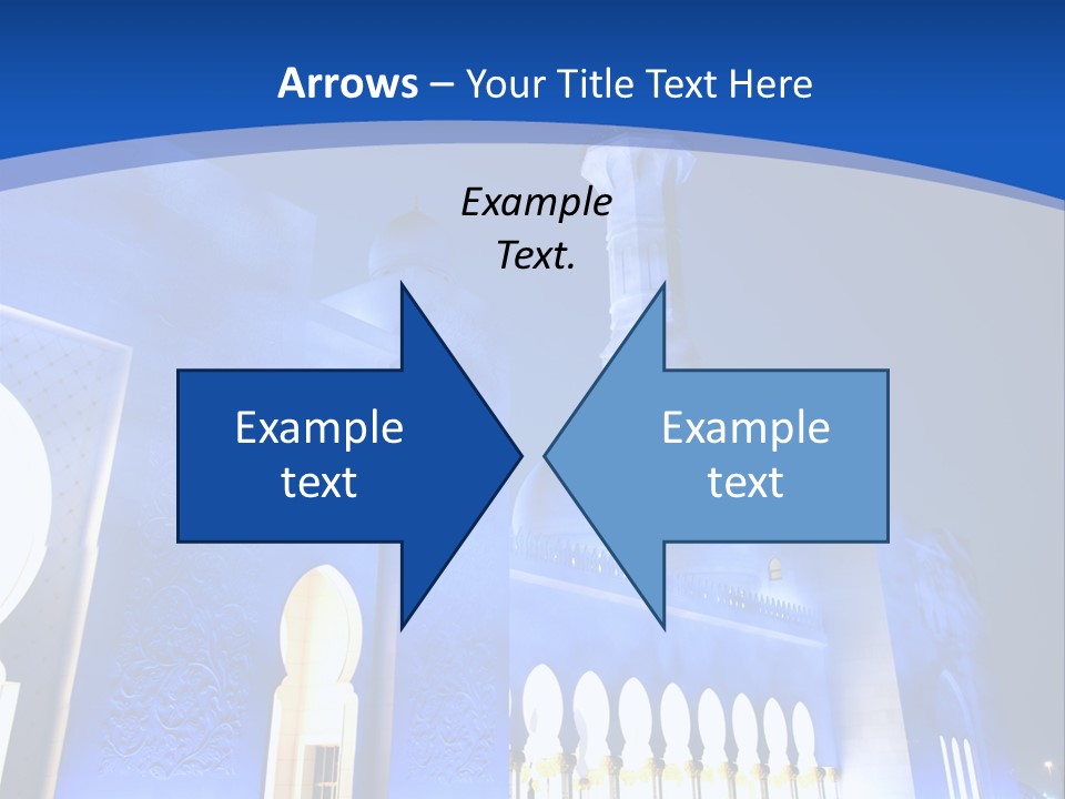 Sheikh Zayed Mosque PowerPoint Template