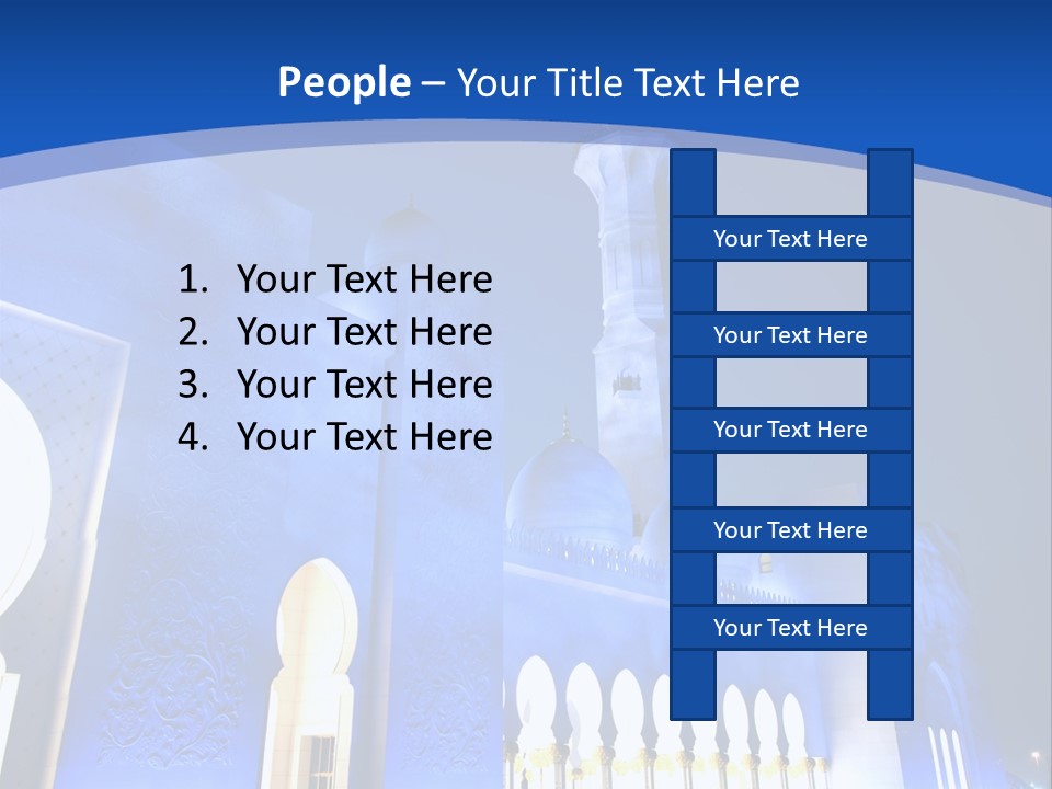 Sheikh Zayed Mosque PowerPoint Template