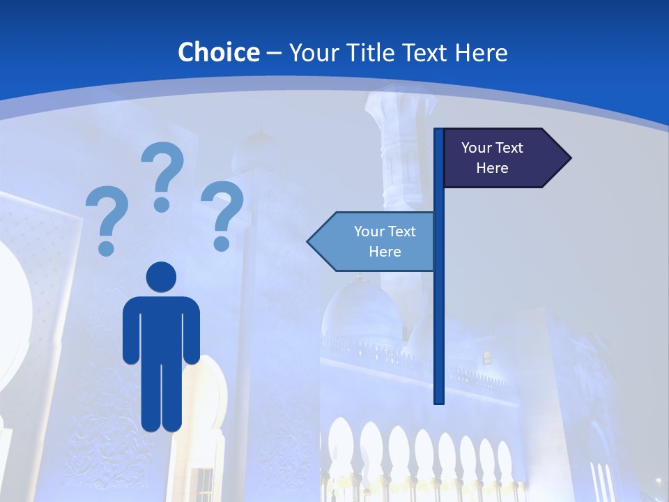 Sheikh Zayed Mosque PowerPoint Template