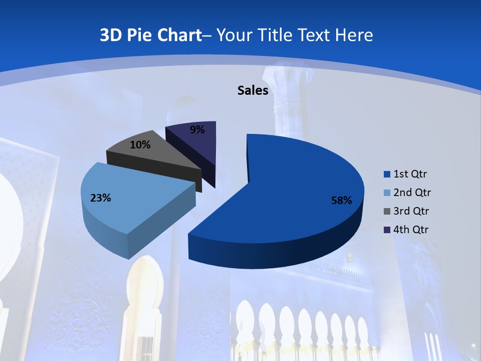 Sheikh Zayed Mosque PowerPoint Template