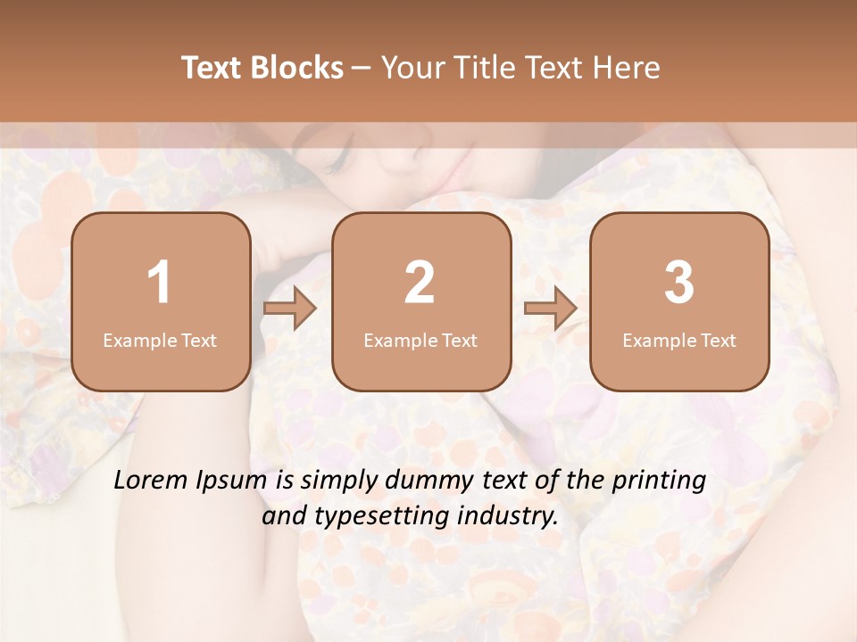 Sono De Ondas Lentas PowerPoint Template