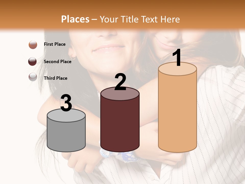 Mother And Daughter PowerPoint Template