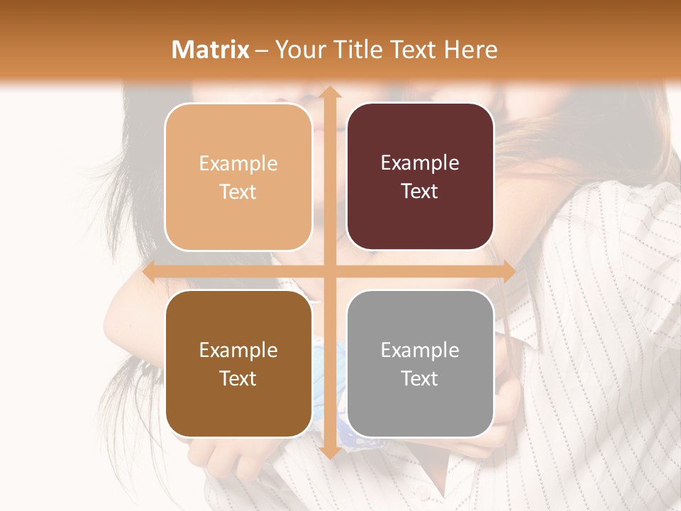 Mother And Daughter PowerPoint Template