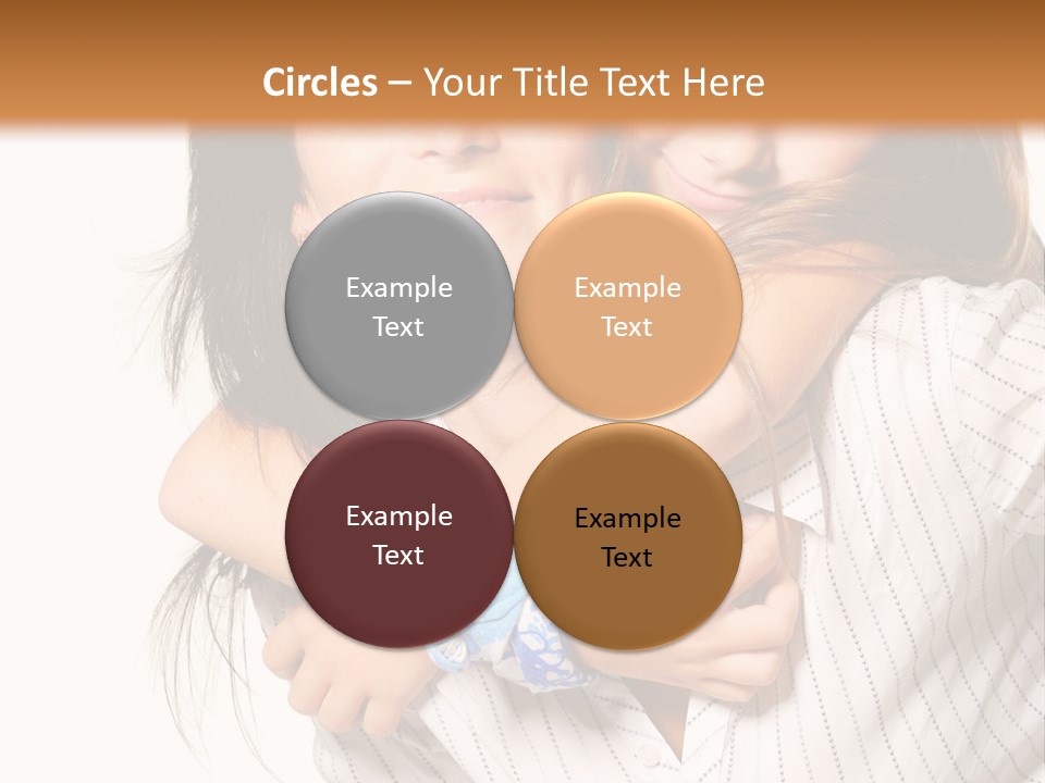 Mother And Daughter PowerPoint Template