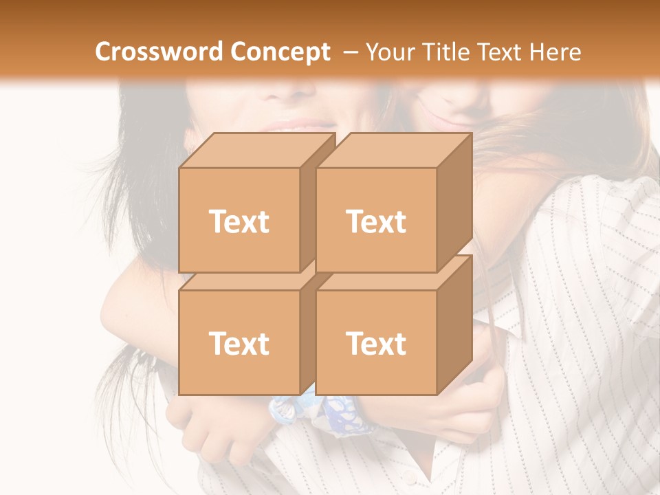 Mother And Daughter PowerPoint Template