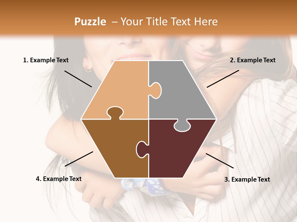 Mother And Daughter PowerPoint Template