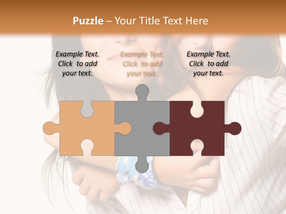 Mother And Daughter PowerPoint Template