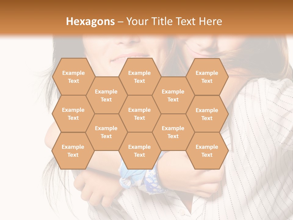 Mother And Daughter PowerPoint Template