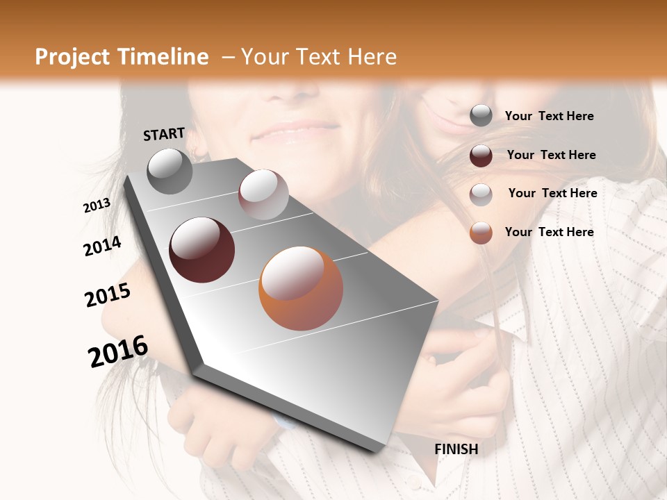 Mother And Daughter PowerPoint Template