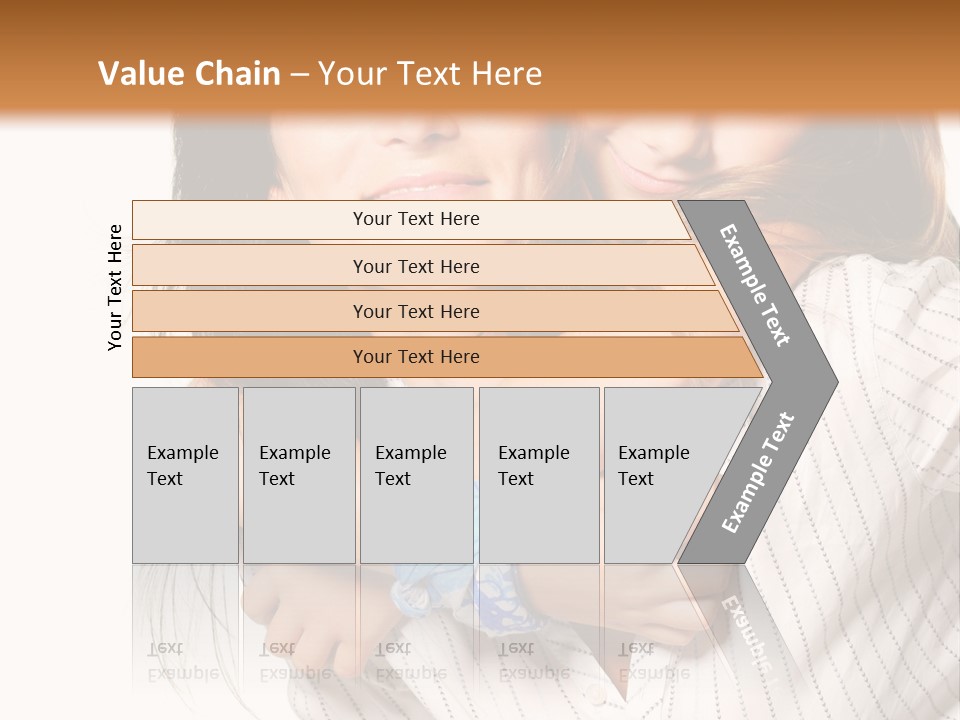 Mother And Daughter PowerPoint Template