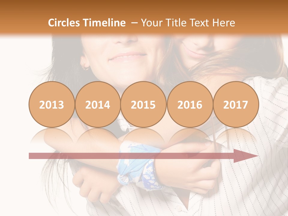 Mother And Daughter PowerPoint Template