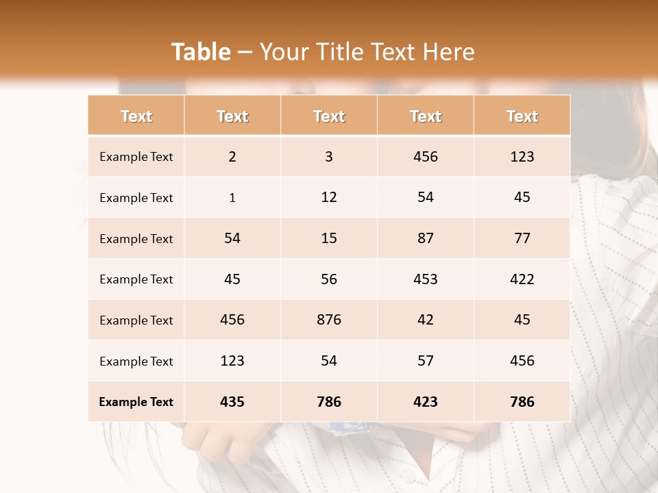 Mother And Daughter PowerPoint Template