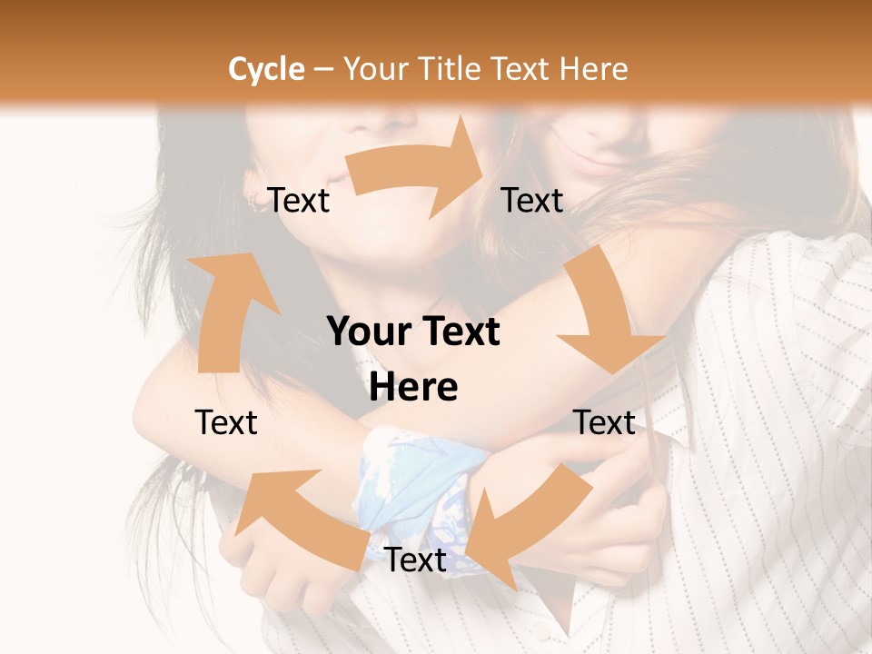 Mother And Daughter PowerPoint Template